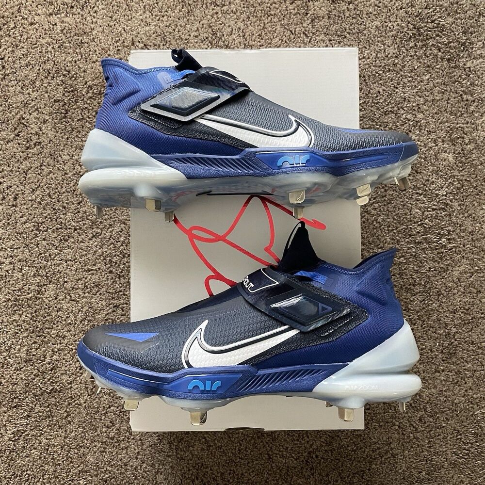 Nike Force Zoom Trout 8 Elite Men Size 12 Blue Baseball Cleats DX6963-414